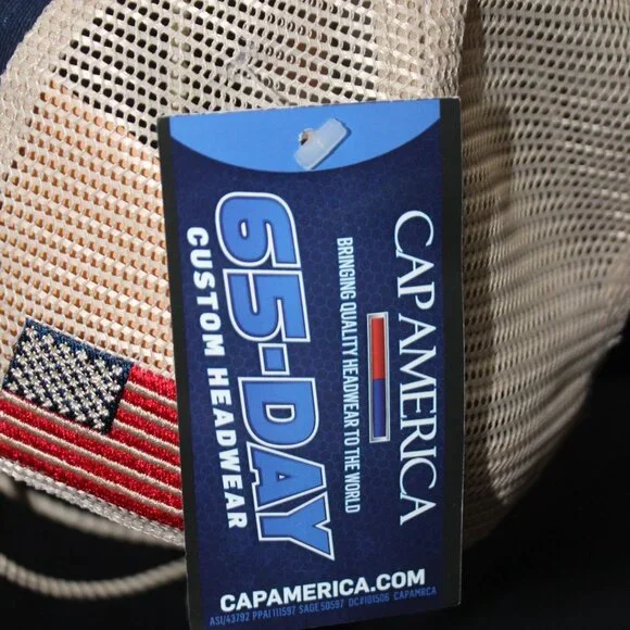 Bare-Lee Farms Patch Baseball Cap Hat Adjustable Strapback Mesh NWT - Picture 4 of 12